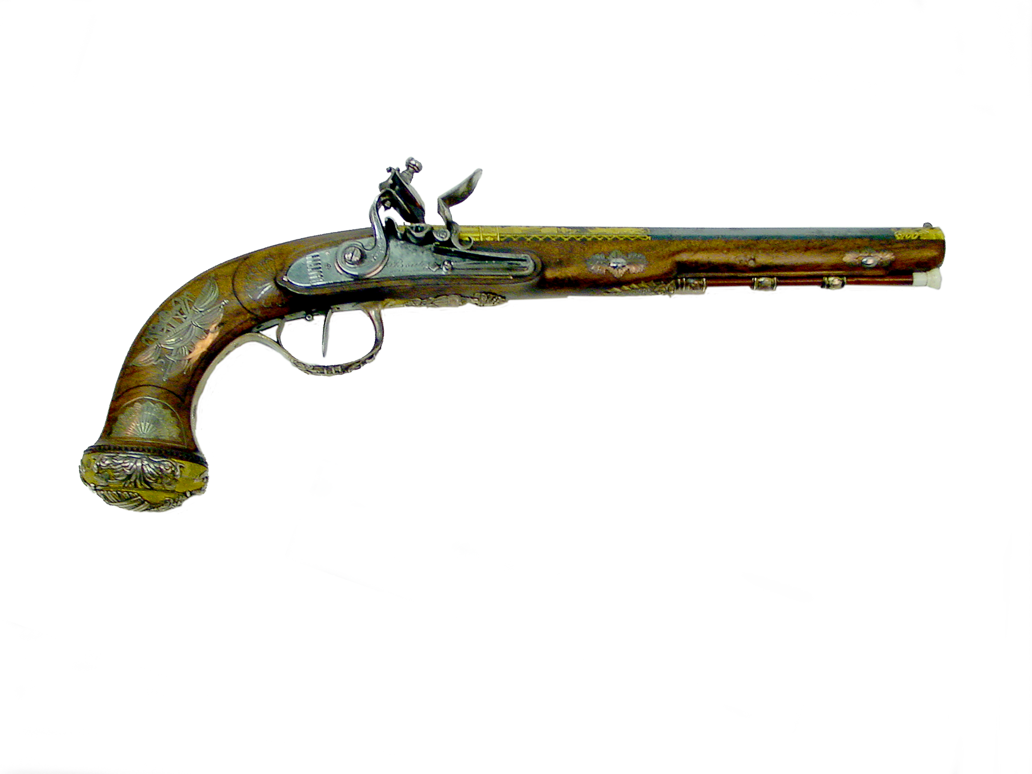 Pistola francesa de pedernal 